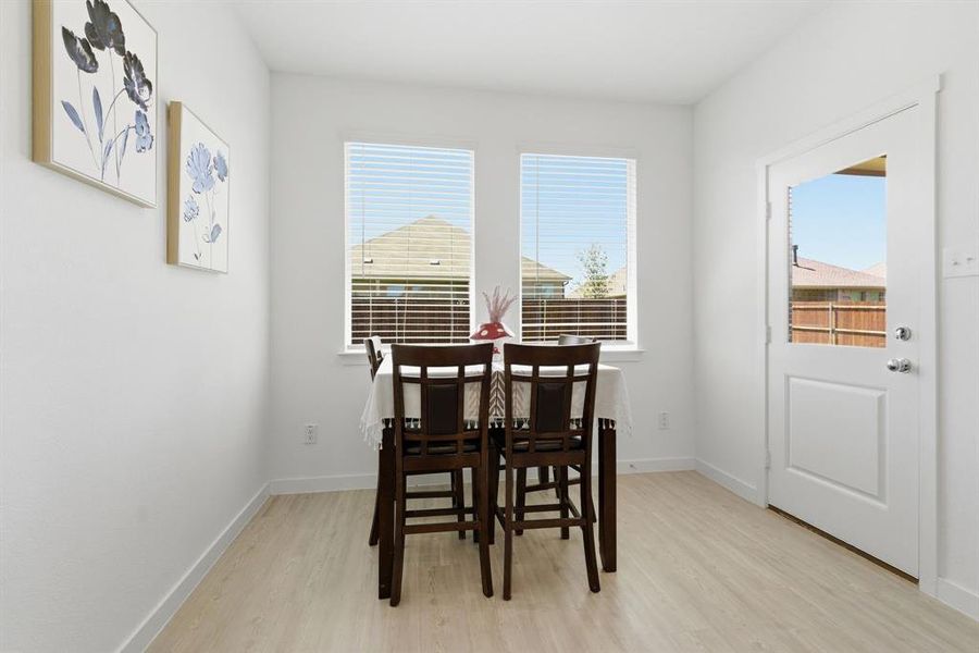 Furnished interior view inside a new home in Reatta Ridge, Justin (Image 26).