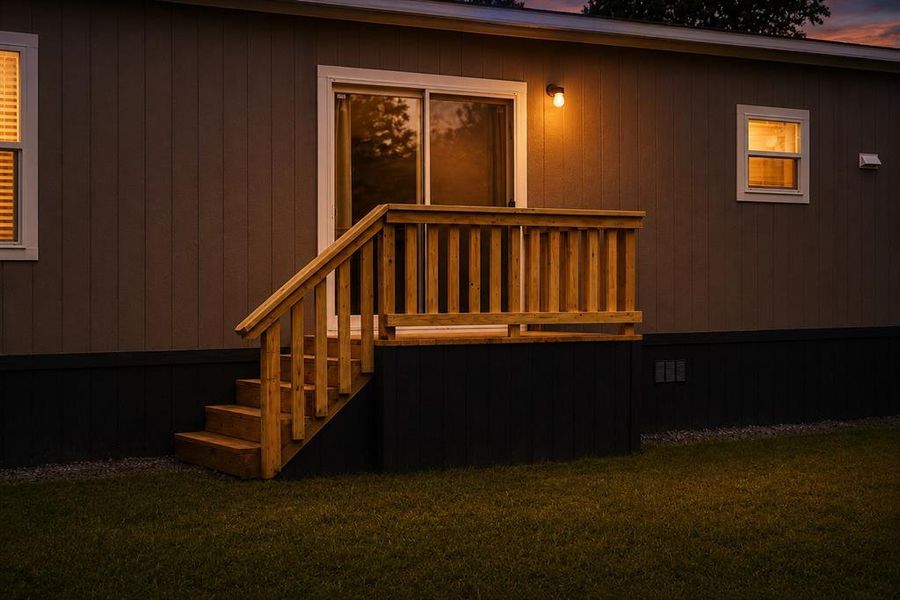 Exterior details and patio area of a home in , Runaway Bay (Image 27).