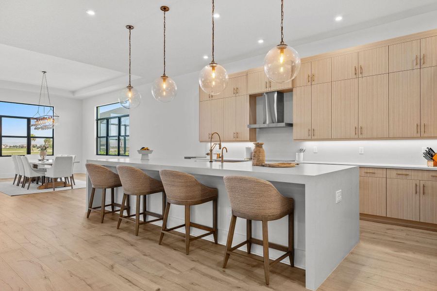Furnished interior view inside a new home in , Port St. Lucie (Image 39).