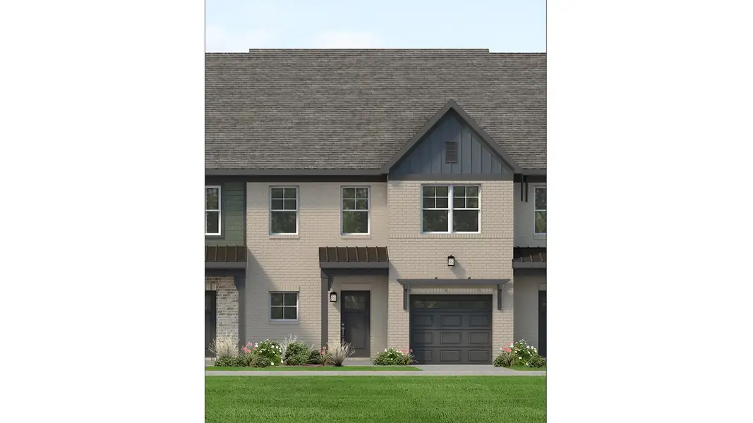 Representative exterior photo of a completed home built from the Aspen by Parkside Builders in The Woods, Gallatin, TN (Image 1).