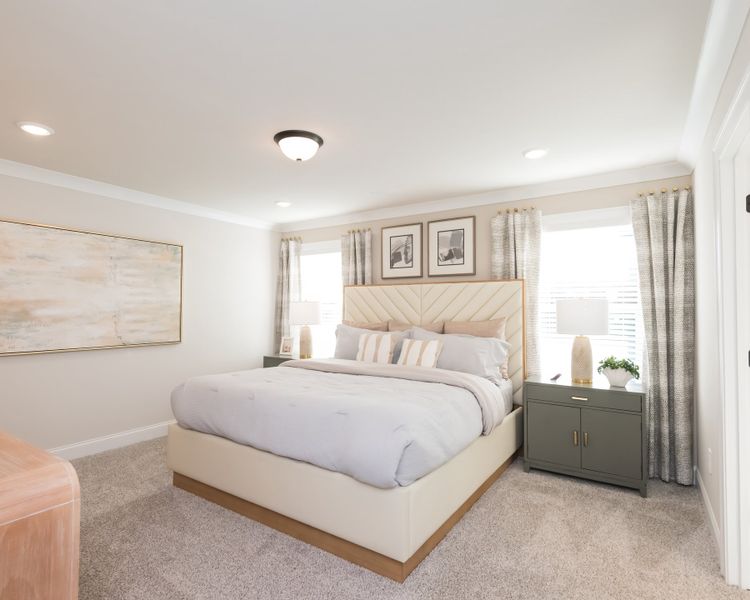 Furnished interior view inside a new home in Hemingway - Reserve Series, Cumming (Image 9).