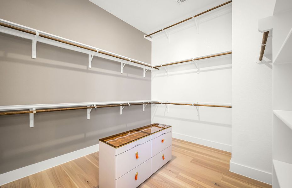 Large Owner's Walk-In Closet Large Owner's Walk-In Closet