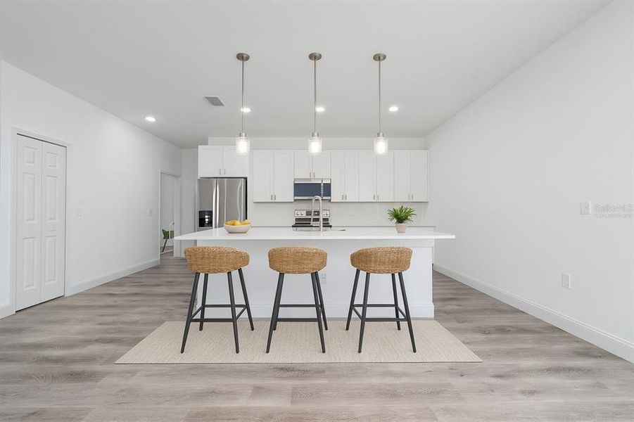 Furnished interior view inside a new home in , Ocala (Image 14).