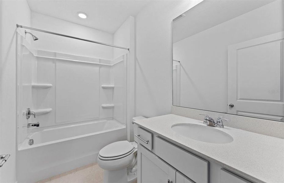 Furnished interior view inside a new home in Oakfield Lakes, Parrish (Image 4). Furnished interior view inside a new home in Oakfield Lakes, Parrish (Image 4).