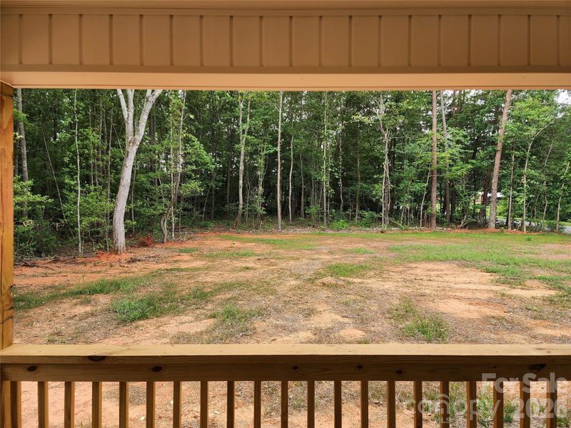 Rear Yard from Covered Deck