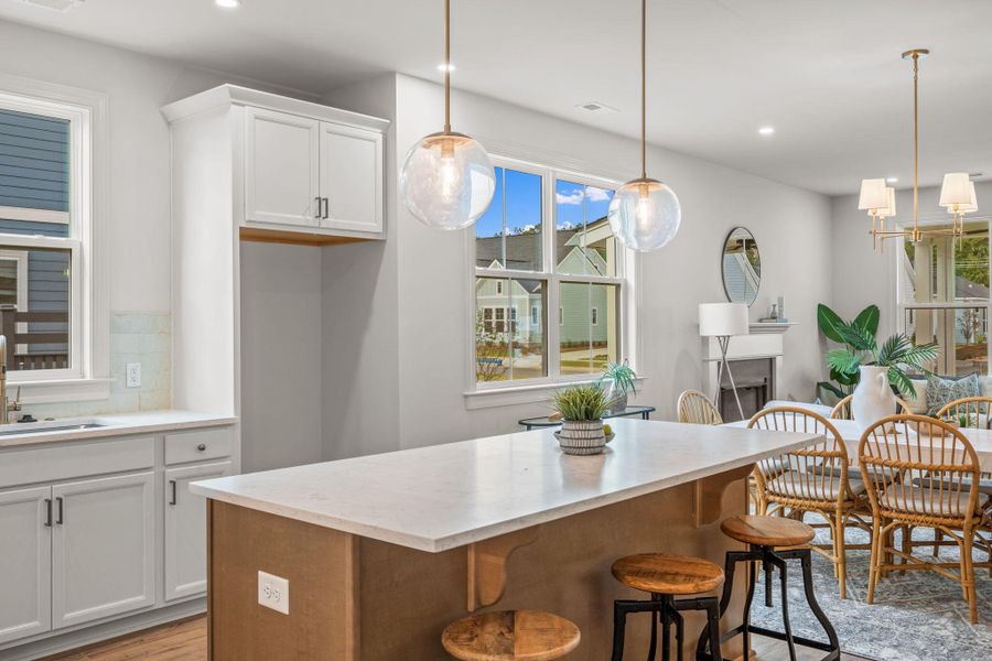 Furnished interior view inside a new home in , Summerville (Image 12).
