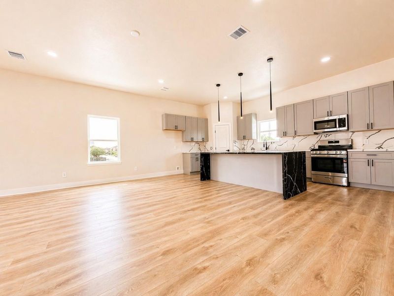 Living / Dining Room Combo - 2nd Floor