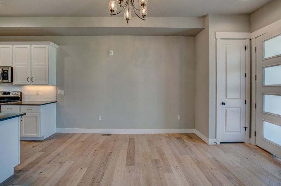 Representative unfurnished interior of a home built from the The Camden 2 by Landmark Homes in Highlands at Fox Hill, Longmont (Image 18).