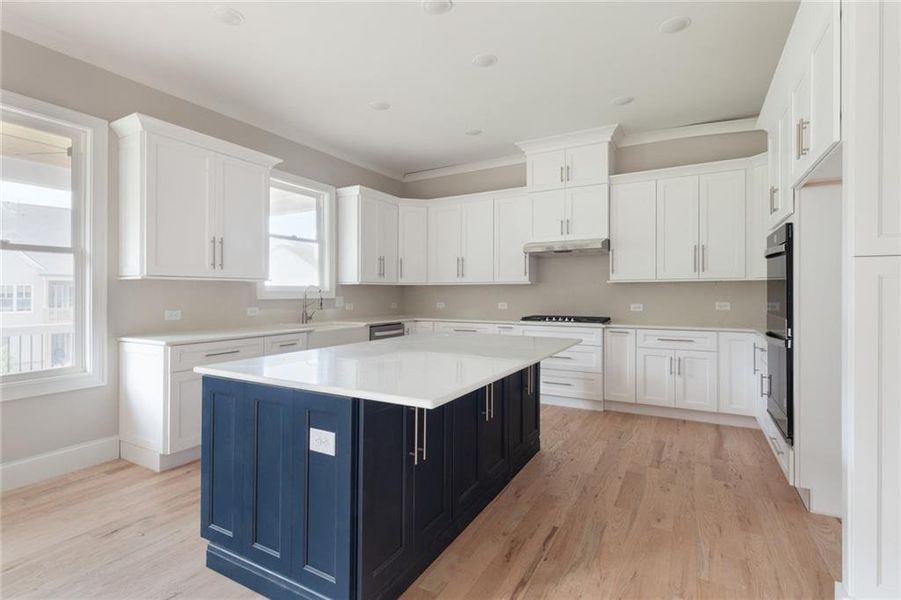 Furnished interior view inside a new home in , Powder Springs (Image 8).