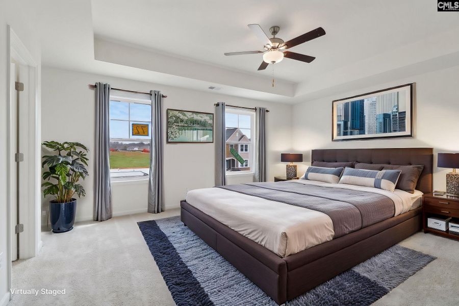 Furnished interior view inside a new home in Peachtree Hills, Lexington (Image 7). Furnished interior view inside a new home in Peachtree Hills, Lexington (Image 7).