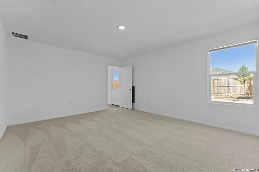 Spacious, unfurnished interior of a new home in Smiley Ranch, San Antonio (Image 17). Spacious, unfurnished interior of a new home in Smiley Ranch, San Antonio (Image 17).
