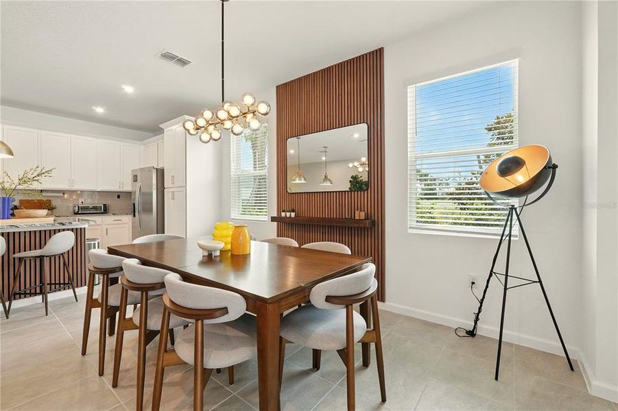 Furnished interior view inside a new home in , Kissimmee (Image 37).