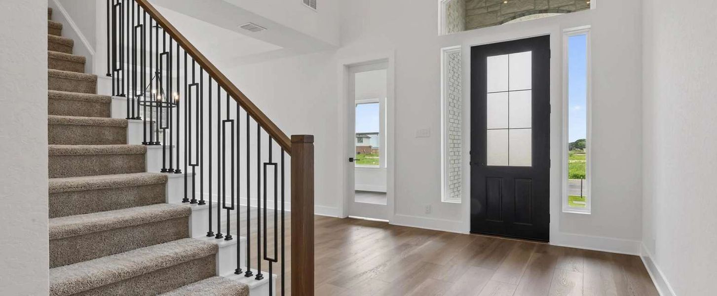 Representative unfurnished interior of a home built from the Parker by Ashton Woods in Megan's Landing, Castroville (Image 16). Representative unfurnished interior of a home built from the Parker by Ashton Woods in Megan's Landing, Castroville (Image 16).