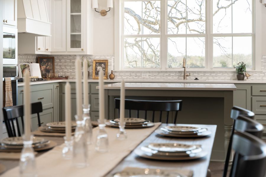 Representative furnished interior of a home built from the The Addison by Reece Homes in Pebble Creek, College Station (Image 9).