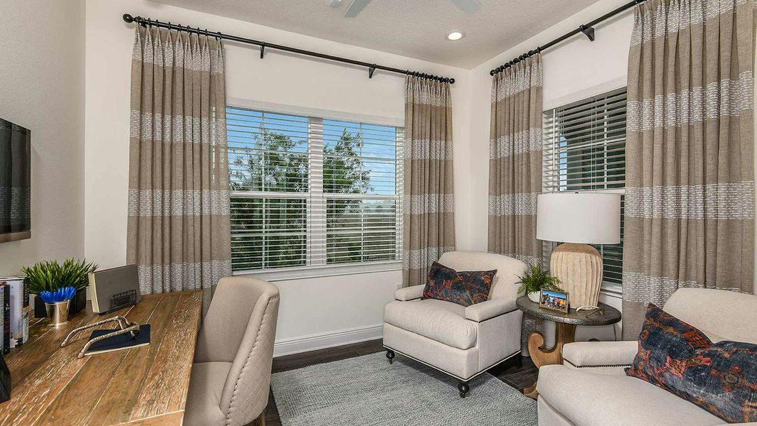 Furnished interior view inside a new home in Windward Real Estate and Homes for Sale in Sarasota, FL - Neal Communities, Sarasota (Image 17).