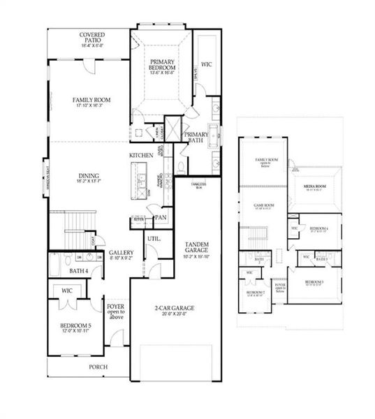 Featuring a floor plan designed for modern living with open and flowing spaces, our 4205 plan is your dream home come to life! Featuring a floor plan designed for modern living with open and flowing spaces, our 4205 plan is your dream home come to life!