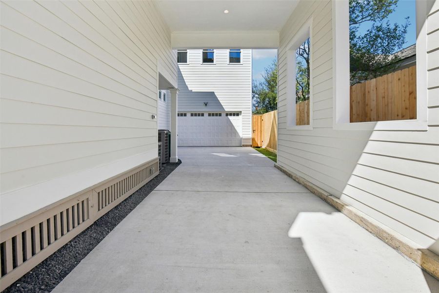 There is plenty of covered space for your autos in addition to the garage. We have seen other customers use this space for parties and crawfish boils, too. There is plenty of covered space for your autos in addition to the garage. We have seen other customers use this space for parties and crawfish boils, too.