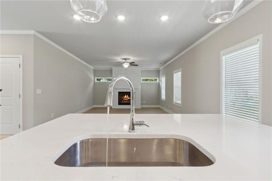 Furnished interior view inside a new home in , Hoschton (Image 15). Furnished interior view inside a new home in , Hoschton (Image 15).