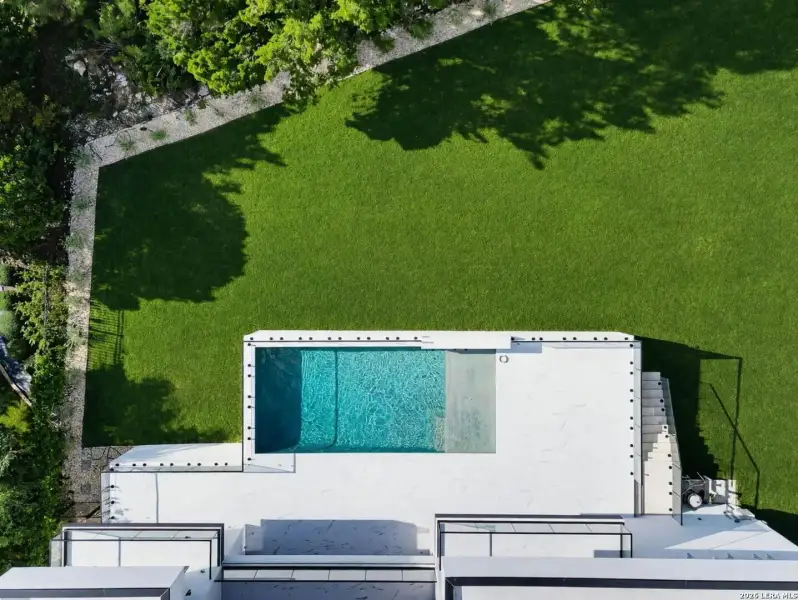 Exterior details and patio area of a home in , San Antonio (Image 36).