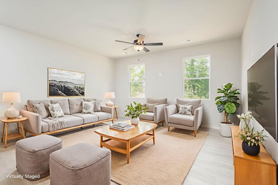 Furnished interior view inside a new home in Woodland Farms, Dickson (Image 7).