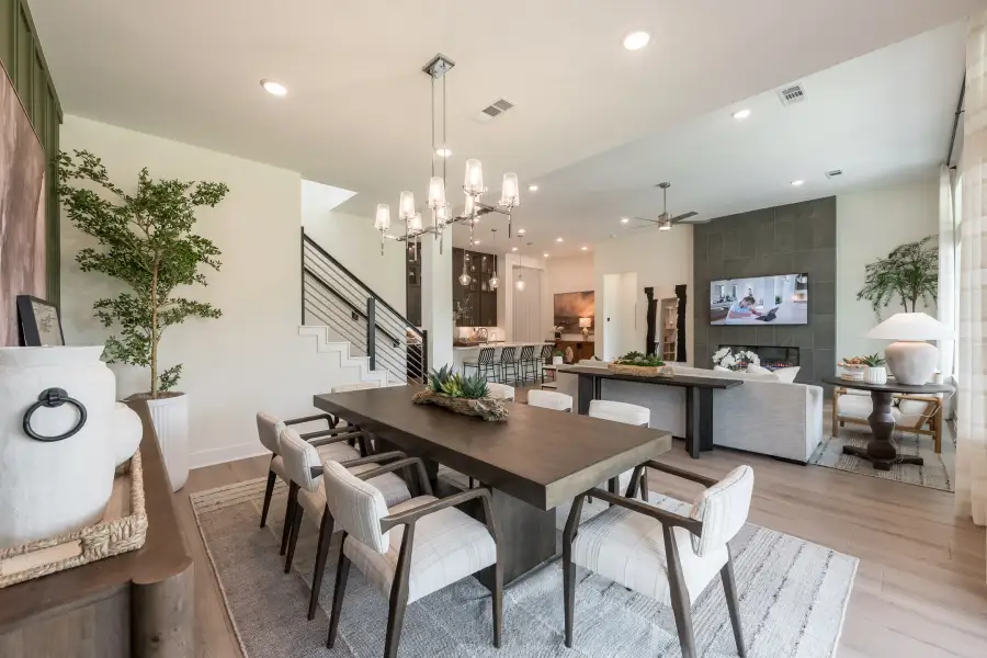 Furnished interior view inside a new home in Pecan Ridge, Fulshear (Image 13).