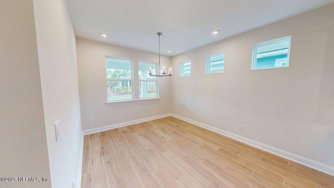 Spacious, unfurnished interior of a new home in RiverTown - WaterSong, St. Johns (Image 5).