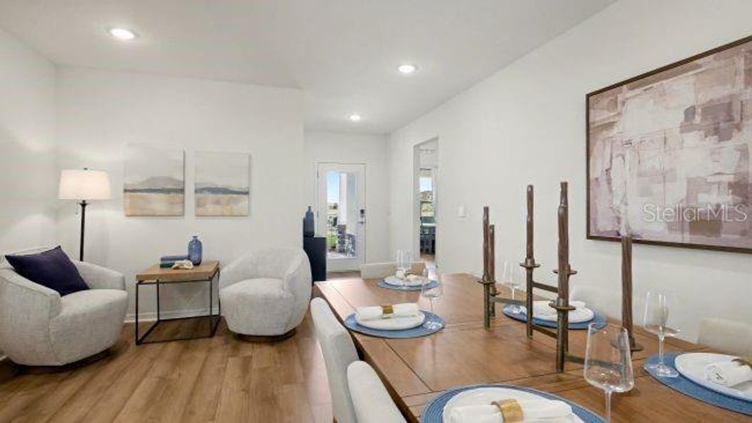 Furnished interior view inside a new home in , Ocala (Image 14). Furnished interior view inside a new home in , Ocala (Image 14).