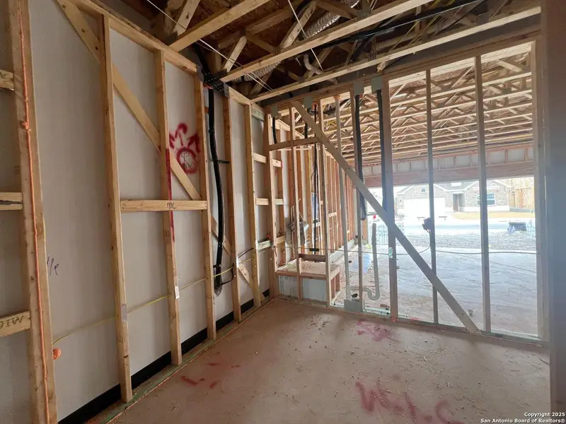 In-progress construction of a new home in Nopal Valley, San Antonio, TX (Image 10).