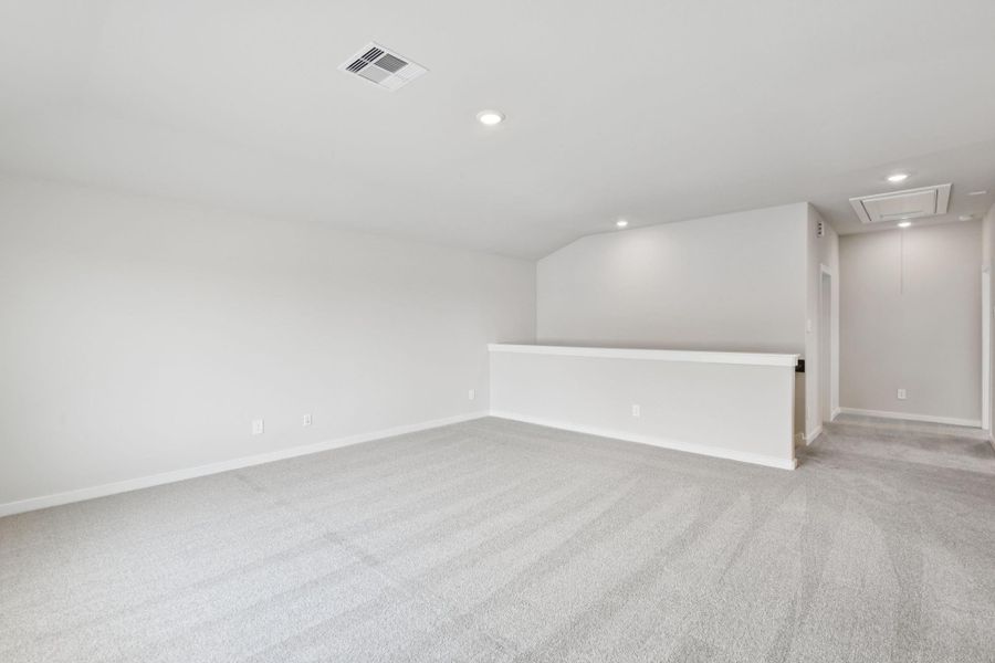 Photo is not of the actual home, but is an inspirational photo of builder’s model home and may depict options, furnishings, and/or decorator features that are not included