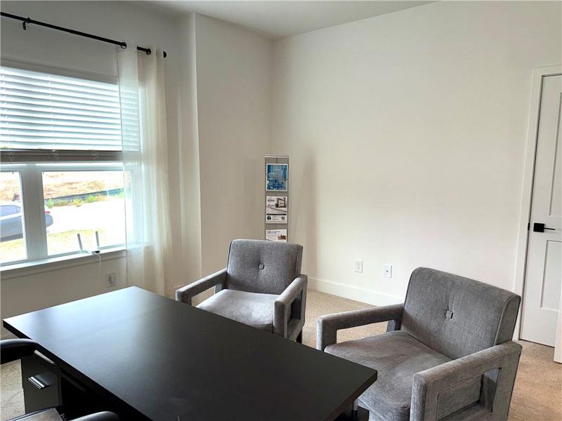 Furnished interior view inside a new home in Thunder Ridge, Dawsonville (Image 27).