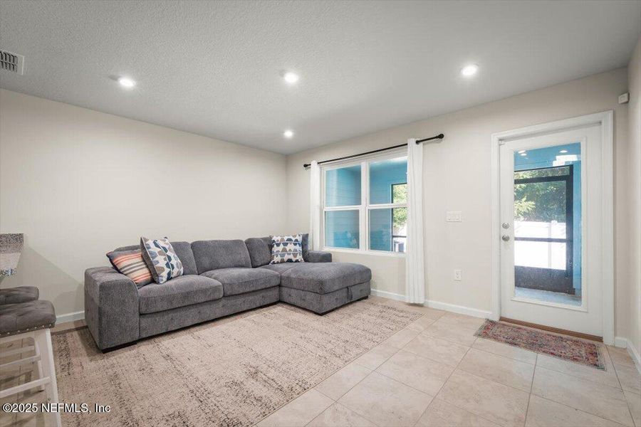 Furnished interior view inside a new home in , Jacksonville (Image 17). Furnished interior view inside a new home in , Jacksonville (Image 17).