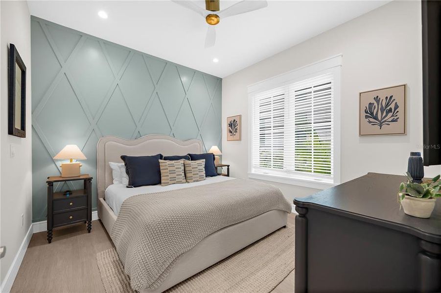 Furnished interior view inside a new home in , Sarasota (Image 44).