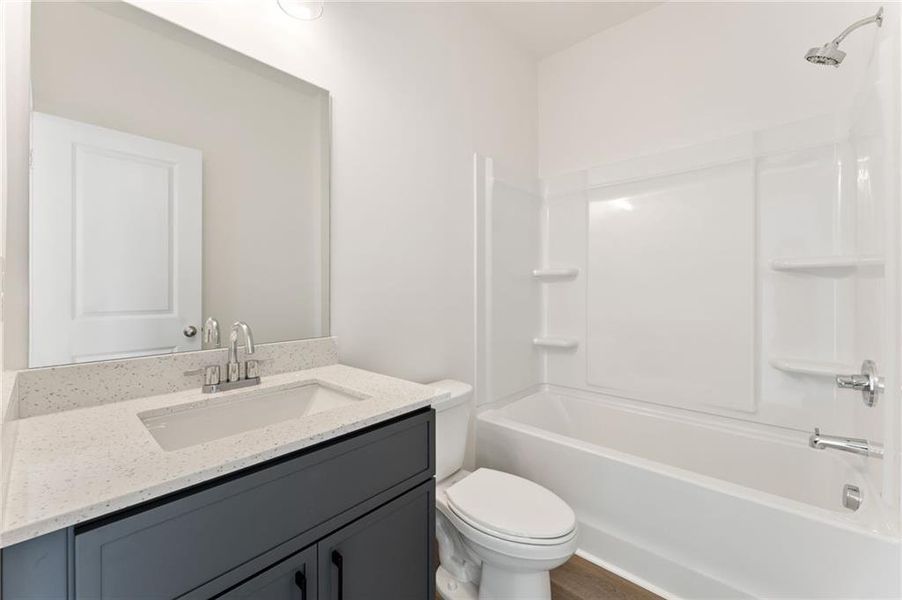 Furnished interior view inside a new home in Array, Atlanta (Image 6). Furnished interior view inside a new home in Array, Atlanta (Image 6).