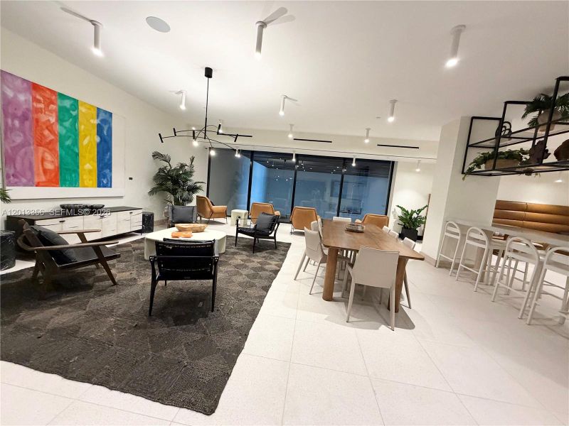 Furnished interior view inside a new home in , Miami (Image 9). Furnished interior view inside a new home in , Miami (Image 9).
