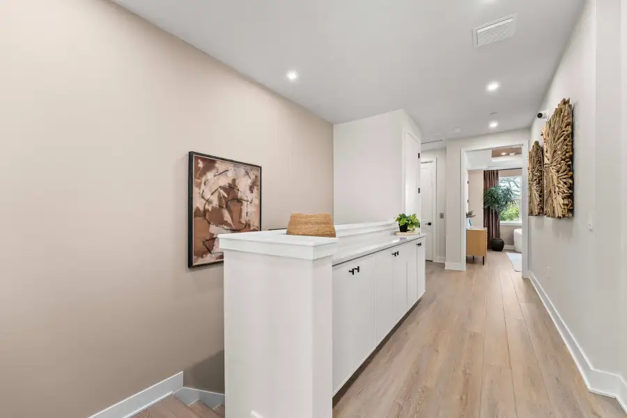 Furnished interior view inside a new home in EvenTide, New Smyrna Beach (Image 15).