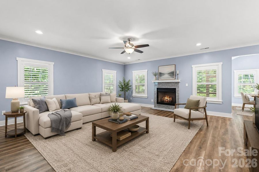 spacious living room virtually staged spacious living room virtually staged