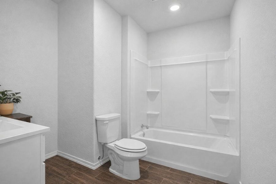 Furnished interior view inside a new home in Caldwell Ranch, Rosharon (Image 5).