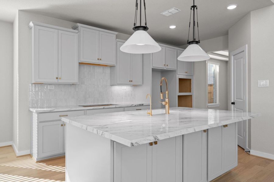 Island Kitchen WIth Added Cabinets Island Kitchen WIth Added Cabinets