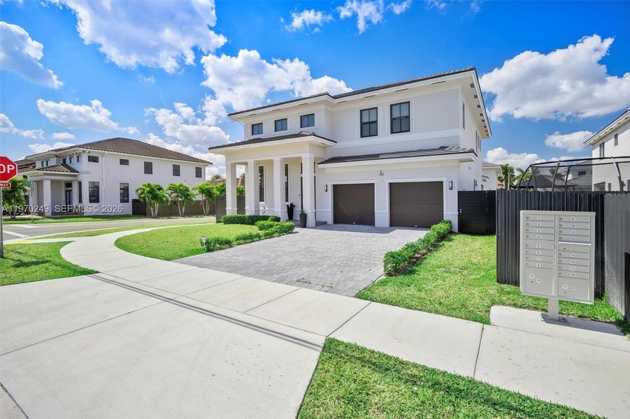 Front exterior of a new home in , Miami, FL, highlighting curb appeal (Image 25).