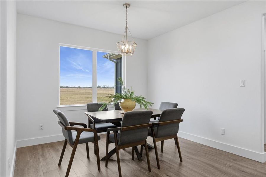 Furnished interior view inside a new home in , Wills Point (Image 10).
