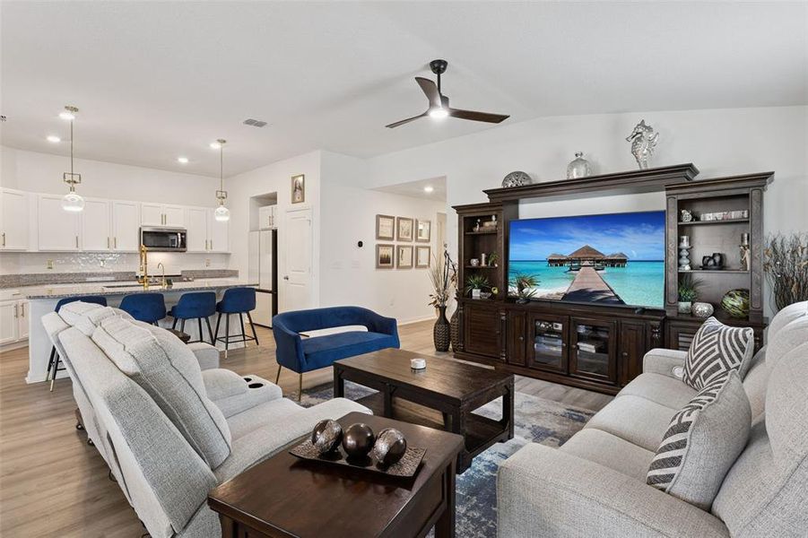 Furnished interior view inside a new home in , St. Cloud (Image 12).