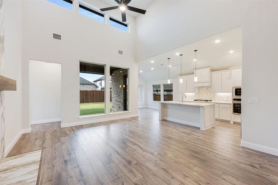 Spacious, unfurnished interior of a new home in Woodstone, Providence Village (Image 30). Spacious, unfurnished interior of a new home in Woodstone, Providence Village (Image 30).