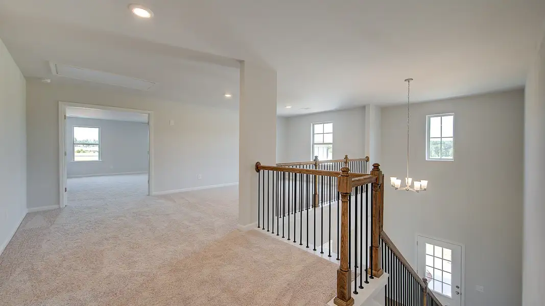 Representative furnished interior of a home built from the Meridian II - Side Entry by DRB Homes in Brighton, Locust Grove (Image 21). Representative furnished interior of a home built from the Meridian II - Side Entry by DRB Homes in Brighton, Locust Grove (Image 21).
