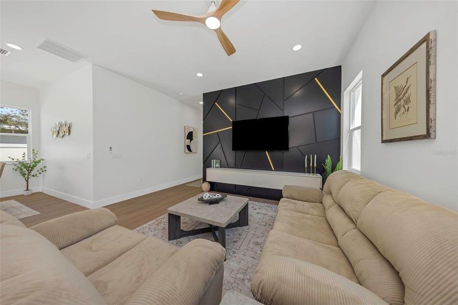 Furnished interior view inside a new home in , St. Petersburg (Image 6). Furnished interior view inside a new home in , St. Petersburg (Image 6).
