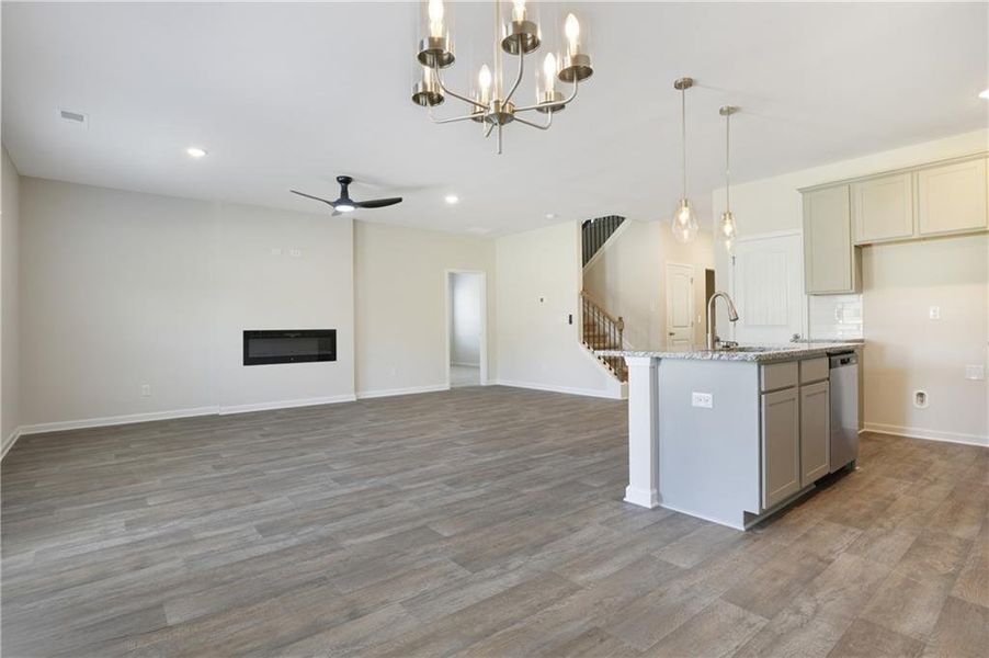 Spacious, unfurnished interior of a new home in Conner Springs, Social Circle (Image 16).