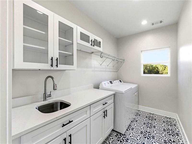 Furnished interior view inside a new home in , Loganville (Image 8).