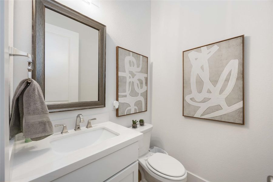 Furnished interior view inside a new home in Timbergrove Trails, Houston (Image 9). Furnished interior view inside a new home in Timbergrove Trails, Houston (Image 9).