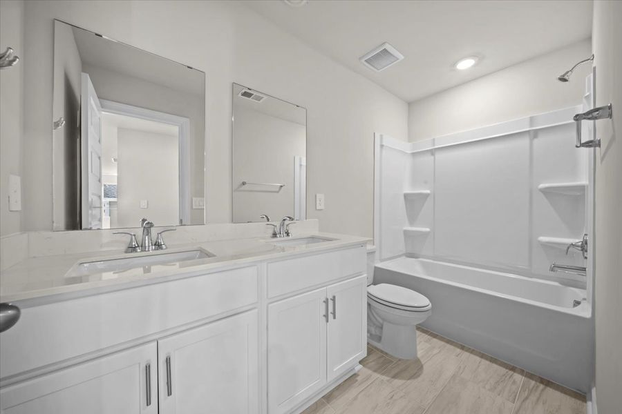 Furnished interior view inside a new home in Shiloh Valley, Piedmont (Image 6).