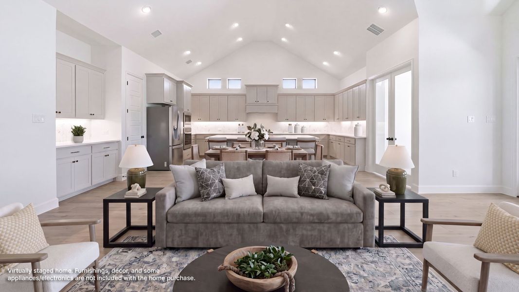 Furnished interior view inside a new home in Sweetgrass, Haslet (Image 6). Furnished interior view inside a new home in Sweetgrass, Haslet (Image 6).
