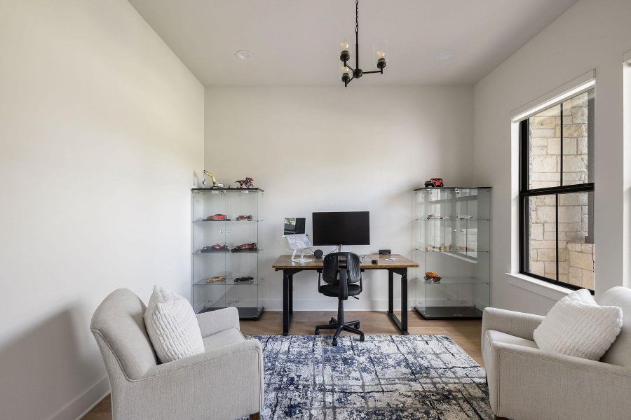 Furnished interior view inside a new home in , Georgetown (Image 26).